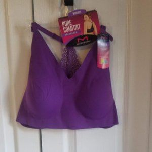 Brand New Purple Maidenform Wireless Racerback Bra